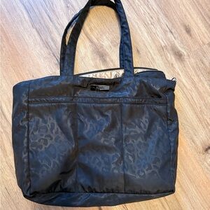 Ju-Ju-Be Black Leopard Tote Bag